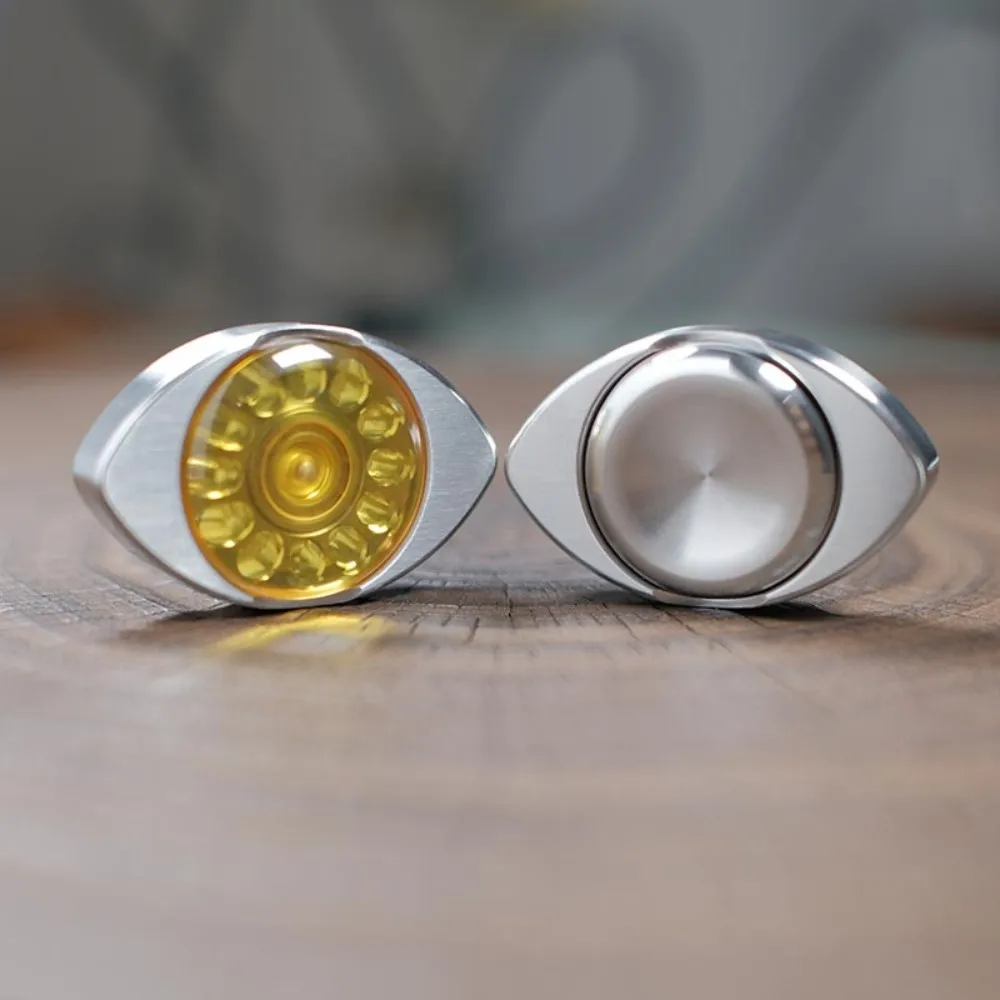 Mini Fidget Spinner RVS PEI Stress Relief Speelgoed Fidget Speelgoed Voor Volwassenen Draagbare Bureau Accessoires