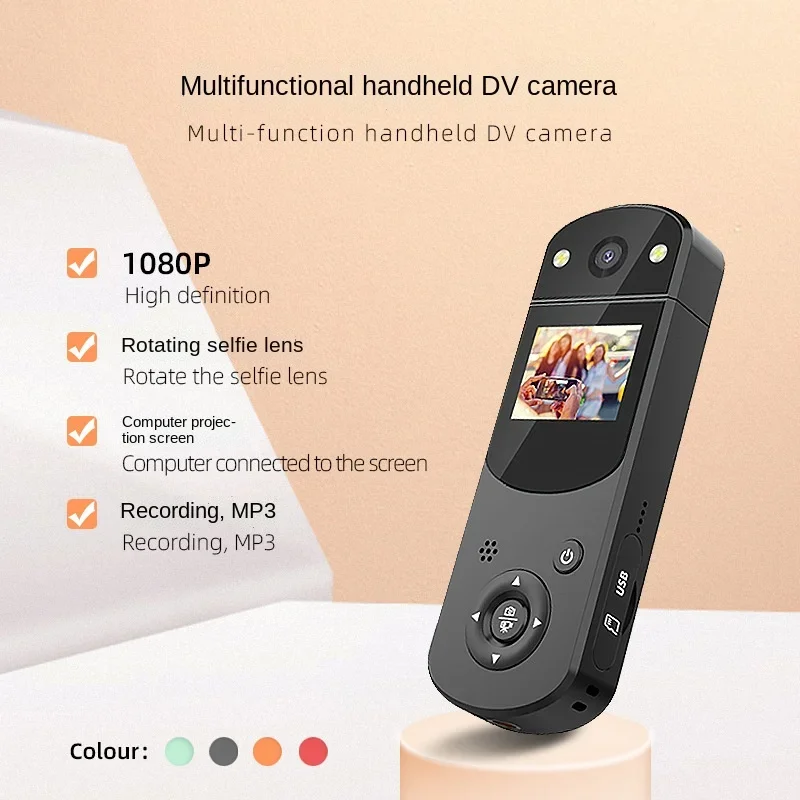 Mini Handheld 1080P Portable Action DV Micro Camera 1.5inch Sport Digital Camera Live broadcast Vedio Audio Record Pen Camera