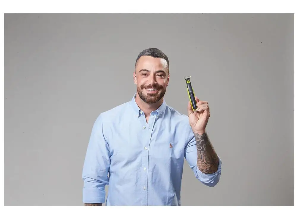 فيليبس-OneBlade استمالة الذكور Bivolt الانتهازي و فورة