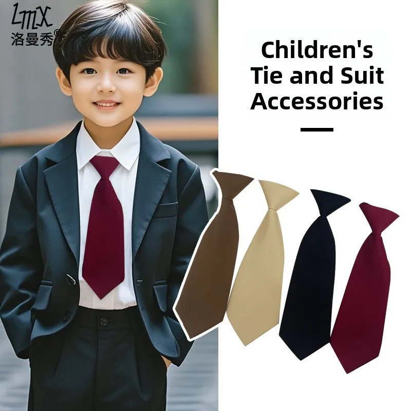 

Детский галстук для мальчиков и девочек, аксессуар для школьной формы, вечерних нарядов, детского сада, галстук в стиле «стрелка»