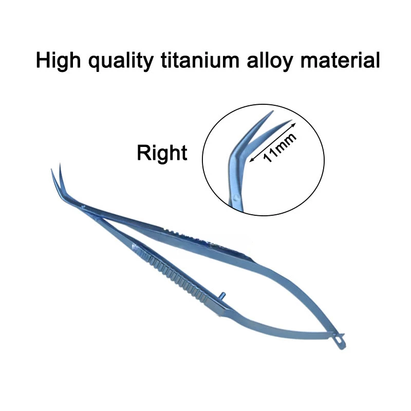 Eyelids Castroviejos Corneal Scissors Ophthalmisc Scissors Left/Right Titanium Alloy/stainless Steel Ophthalmics Instruments