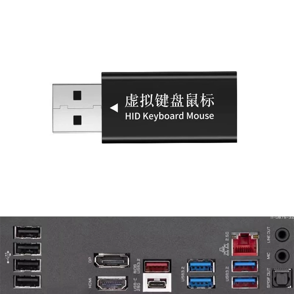 LXYB18B Undetectable Mouse Mover USB Jiggler, Simulates Activity To Keep Your Computer Awake