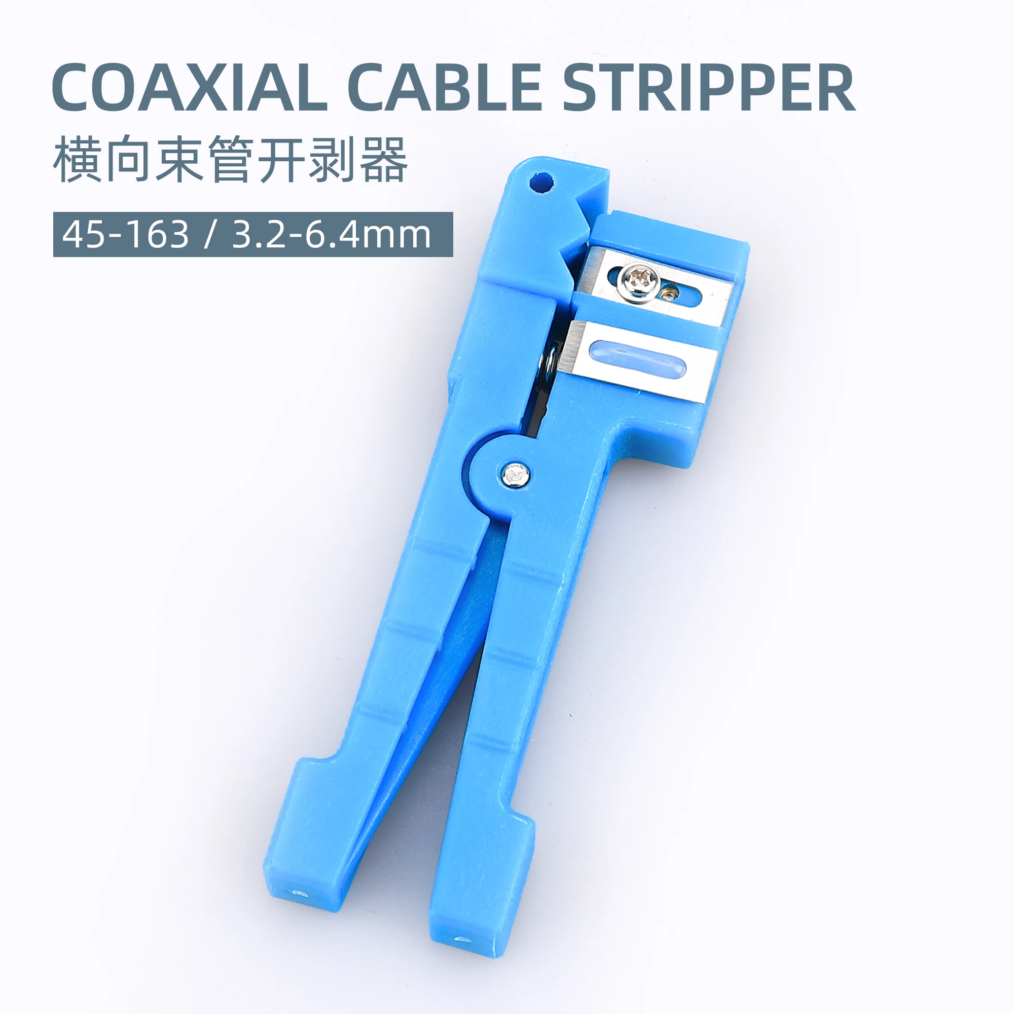 Glasvezel Stripper Coaxiale Kabel Stripper 45-163 Optische Kabel Slitter Straal Buis Stripper Draad Stripper Gereedschap