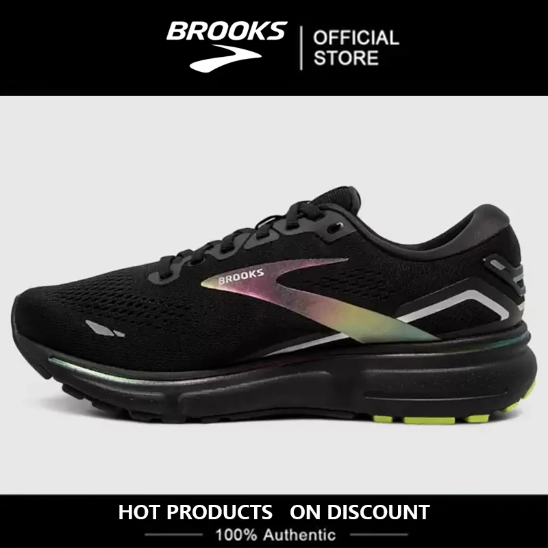 BROOKS Ghost 15 Men's and Women's Trail Running Shoes Outdoor Hiking Shoes Breathable Sports Casual Shoes  sneakers  shoes