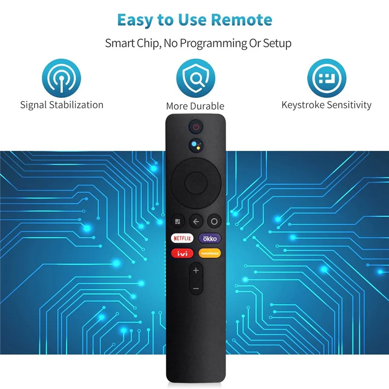 Replace XMRM-M6 Voice Remote for Xiaomi Mi TV MDZ-24-AA L32M6-6ARG L55M6-ESG L55M6-ARG L50M6-6ARG XMRM-M3