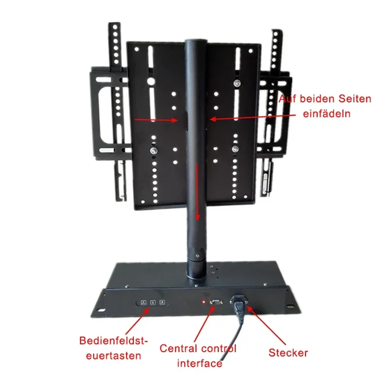 Hot SalesMAX 70 Inches One The Desk Furniture Lifts For Flat TV Electric Remote Control Swivel TV Lift 360 Degree Rotation TV Li