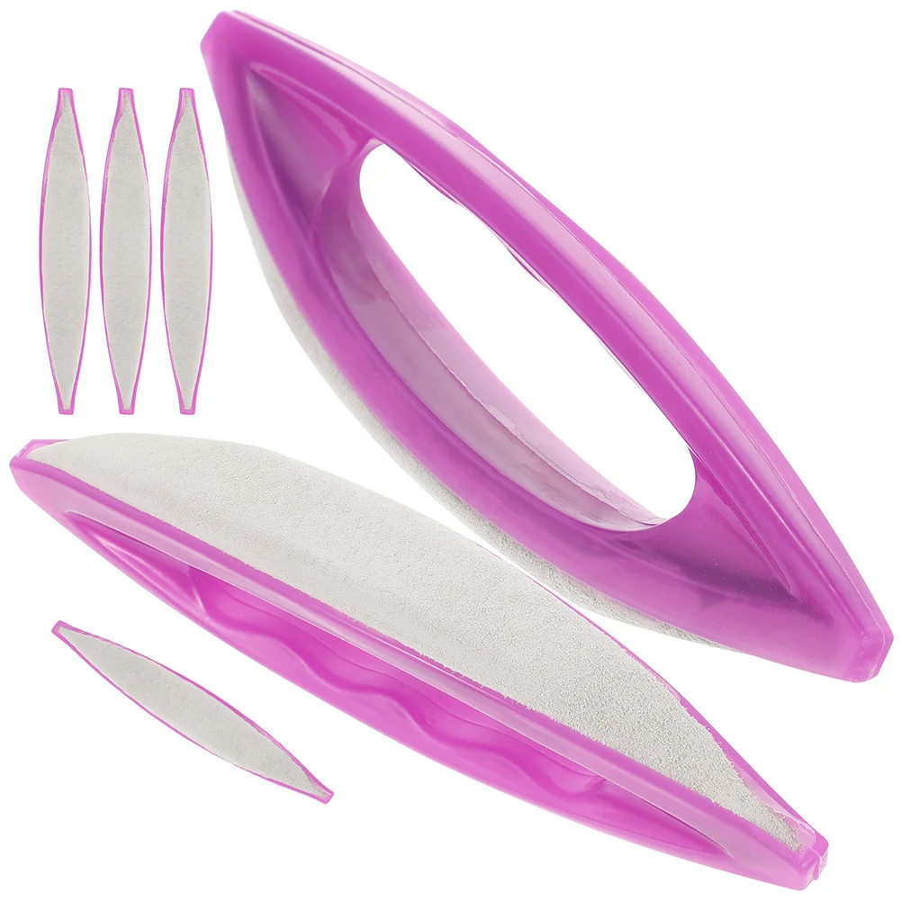 

6Pcs Professional Nail Waxing Brush Delicate Texture Design Portable Manicure Accessory for Natural Acrylic Nails Salon Home Use