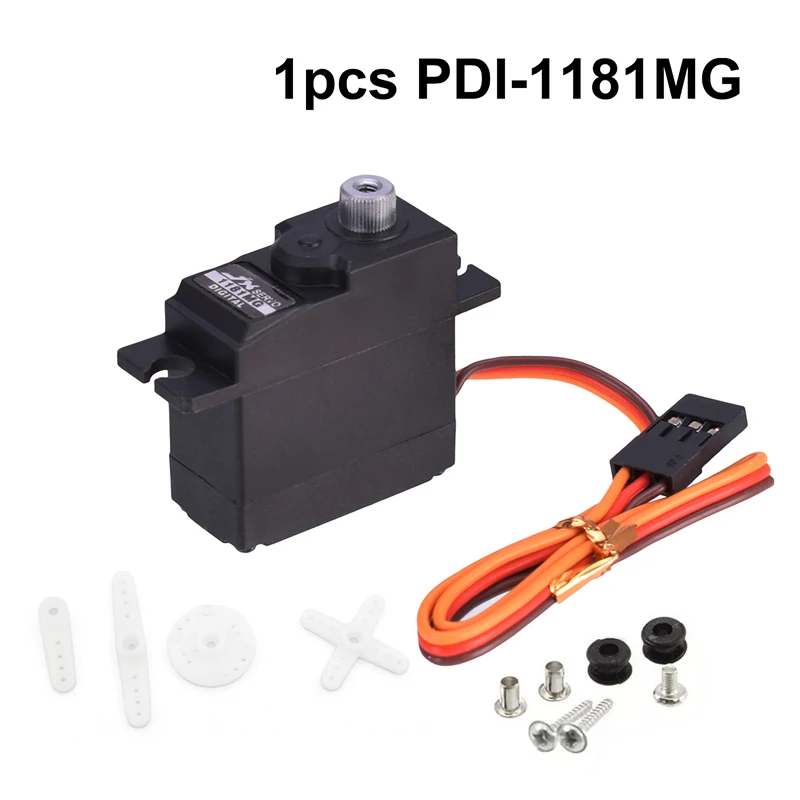 JX Servo PDI-1181MG 18g 3.5KG Digital Servo Metal Gear for Wltoys 144001 WPL RC Car B1/16 B24 C14 C24 Helicopter Airplane