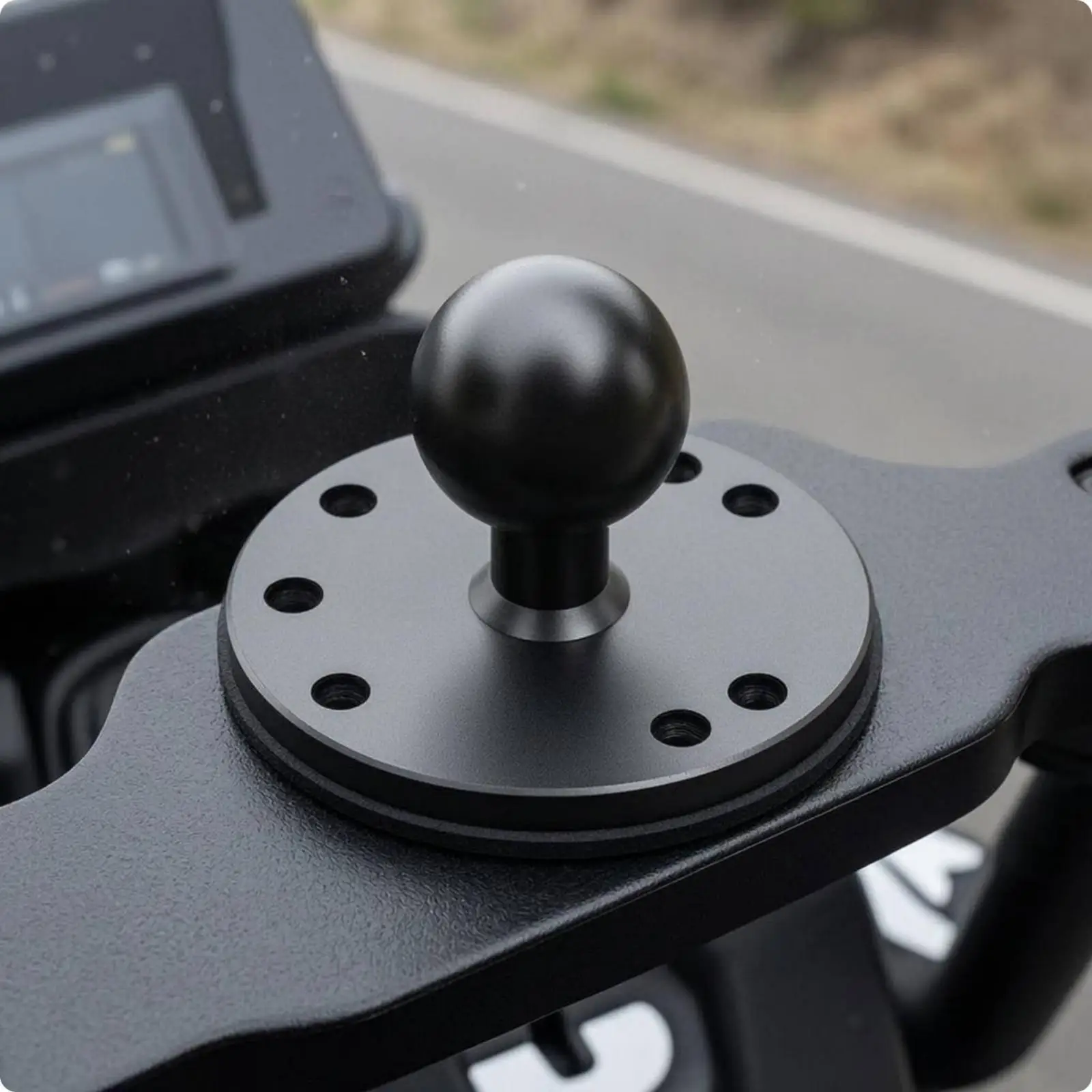 CNC Machined Aluminum Camera Mounting Bracket Ball Joint Base Versatile Holder for Action Cameras Shooting