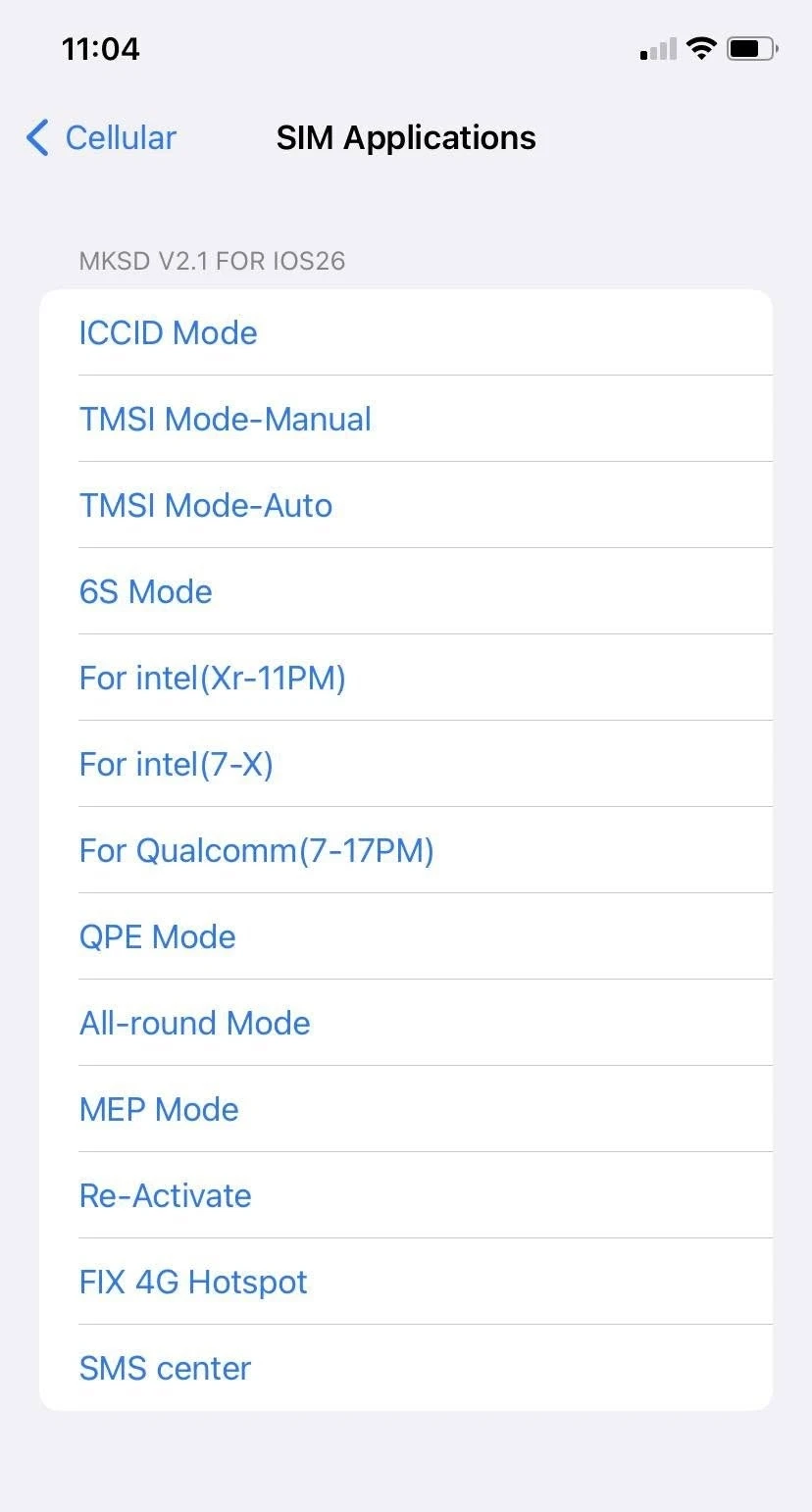 MKSD4 أسود V2.1 نسخة QPE MEP بطاقة وضع محول ل iOS18 iOS26 آيفون 16 15 14 13mini 12mini 11X8 7 6