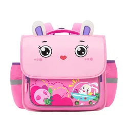 Cute Cartoon Kid Horizontal Backpack Children School Bags for Girls Boys Lightweight School Backpack Waterproof Primary Book Bag