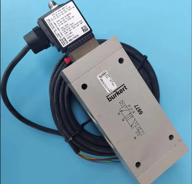 

Burkert Baode five way solenoid valve 0450 H 14.0 G1/2 24V 00162153 in stock