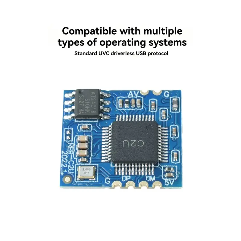 A97I-Analog AV Video To Digital USB Camera Module CVBS To USB Compatible With PAL/NTSC For UVC Drive-Free