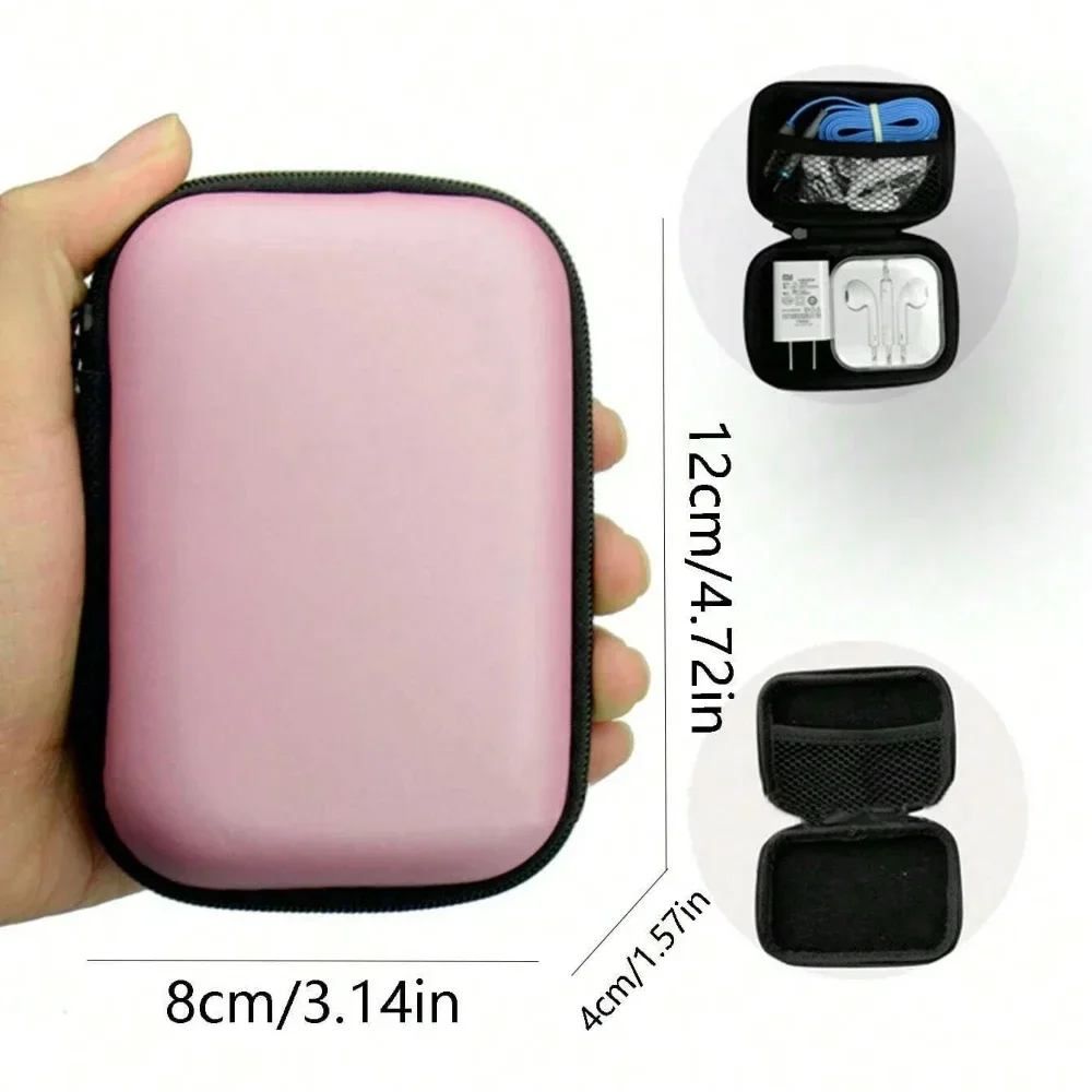 Custodia per borsa di archiviazione digitale per auricolare EVA Contenitore per cuffie Cavo Auricolari Scatola di immagazzinaggio Stonego Pouch Bag Box Portamonete