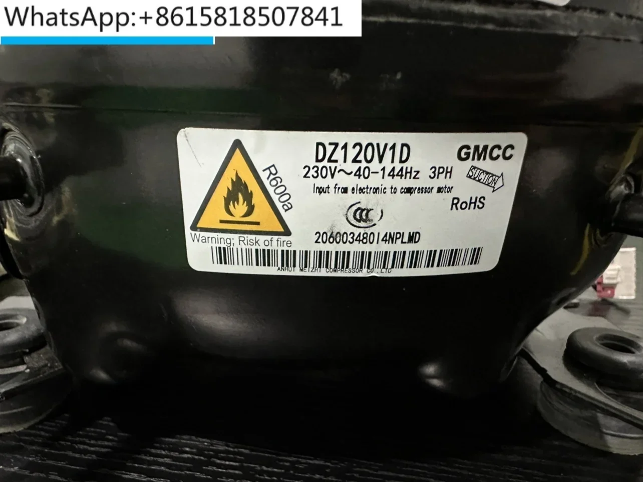 Frequency conversion compressor DZ120V1A V1D/100V1C V1Z/DZ90V1A refrigerator compressor