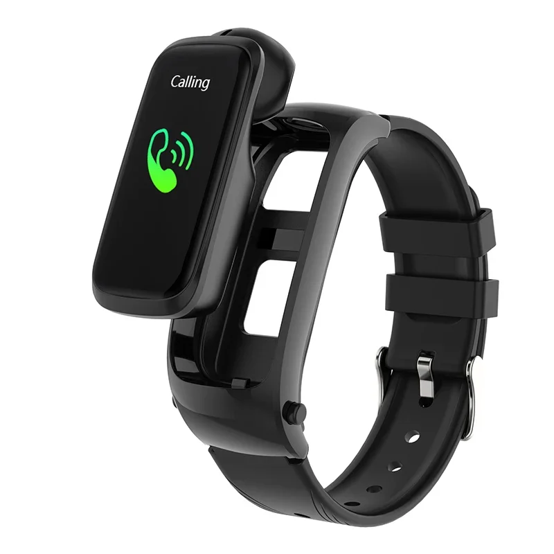 

Wireless Earphone Smart Bracelet Bluetooth Headset AI Voice Incoming call Smart Watch Band For Android And IOS Phone