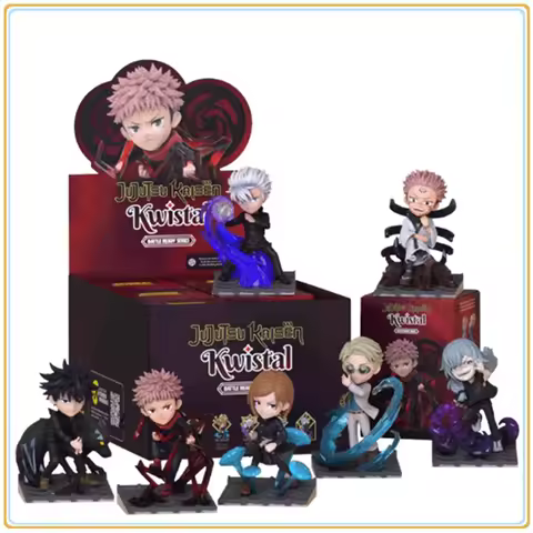 In Stock Original BANDAI Jujutsu Kaisen Itadori Yuji Fushiguro Megumi Gojo Satoru Anime Character Model Blind Box Toys Gifts