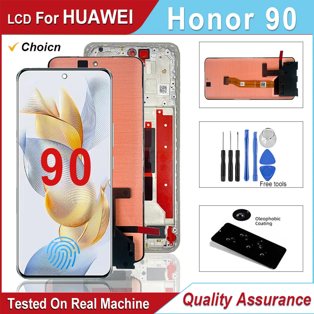 67-amoled-120hz-display-for-huawei-honor-90-lcd-touch-screen-digitizer-assembly-replacement-for-honor-90-lcd-rea-an00-display