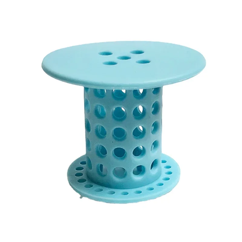 

Anti-blocking Filter Hair Strainer Stopper Plastic Pvc Silicone Shower Bathroom Floor Drain Kitchen Sink Bathtub Drain Cover