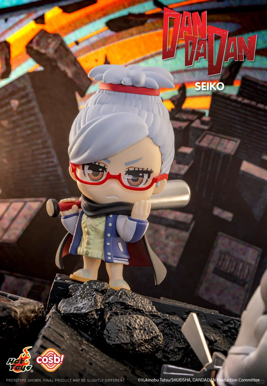 Dandadan Ekaran Transformation Blind Box - Novo anime figura colecionável mistério metamorfose edição espírito amaldiçoado natal