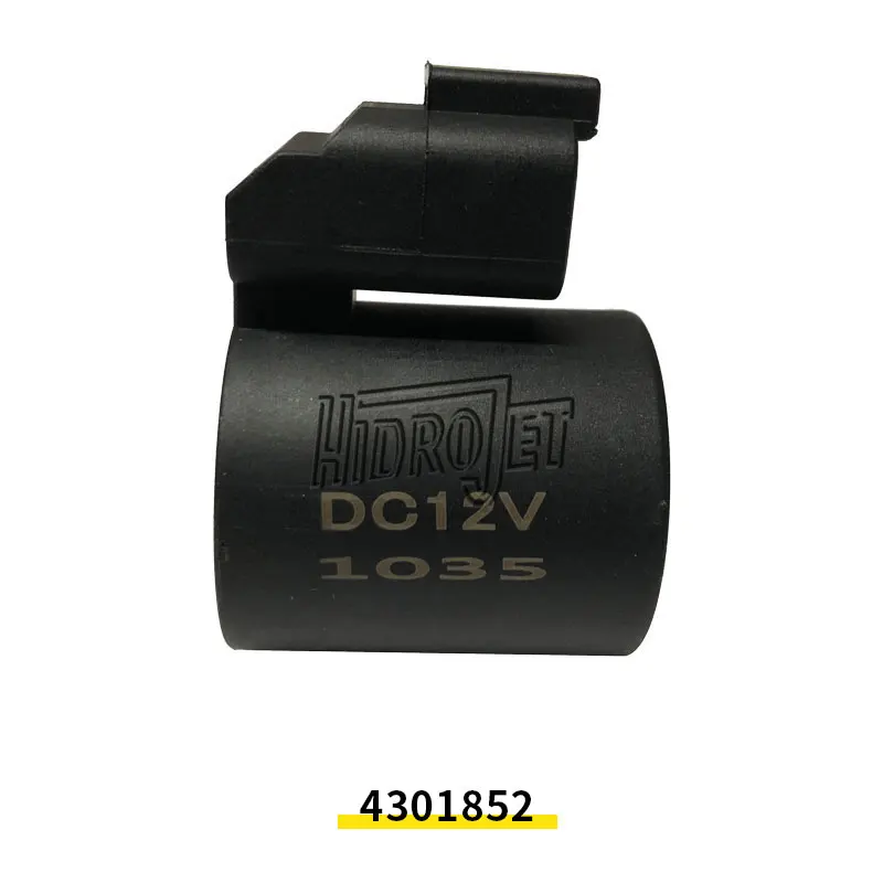 Factory Price Excavator Parts 4301852 Coil 12V Solenoid Valve Coil for Excavator Accessory