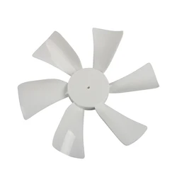 Replacement Vent Fan Blades D Hole RV Bathroom Vent Fan 6 Blades Range Hood Fan for Elixir Ventline 12 Volt Motor Roof Vent