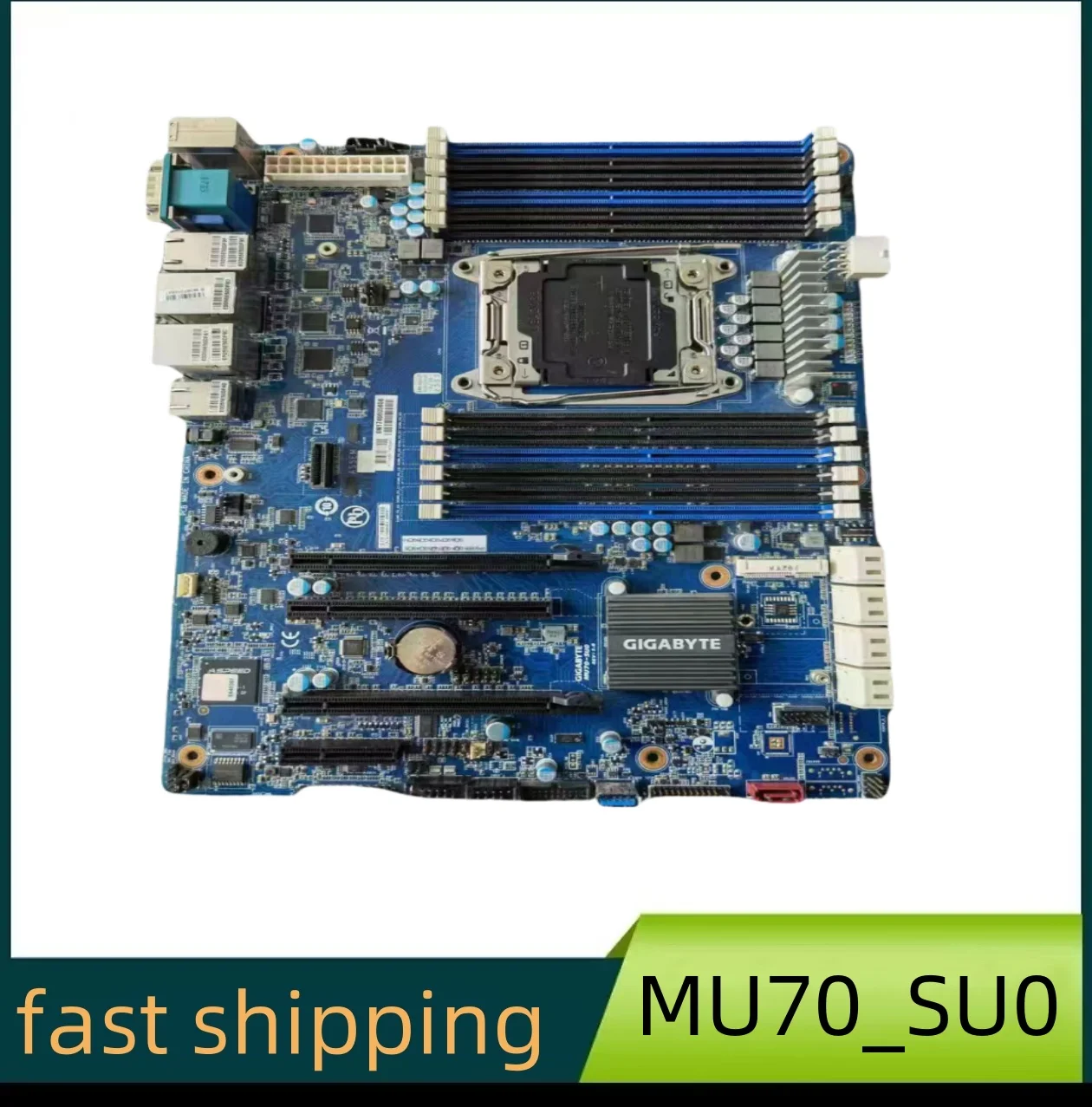 

For G-i-g-a-b - y-t-e MU70 -SU0 X99 server motherboard C612 BMC remote 4 Gigabit net-work card software NAS