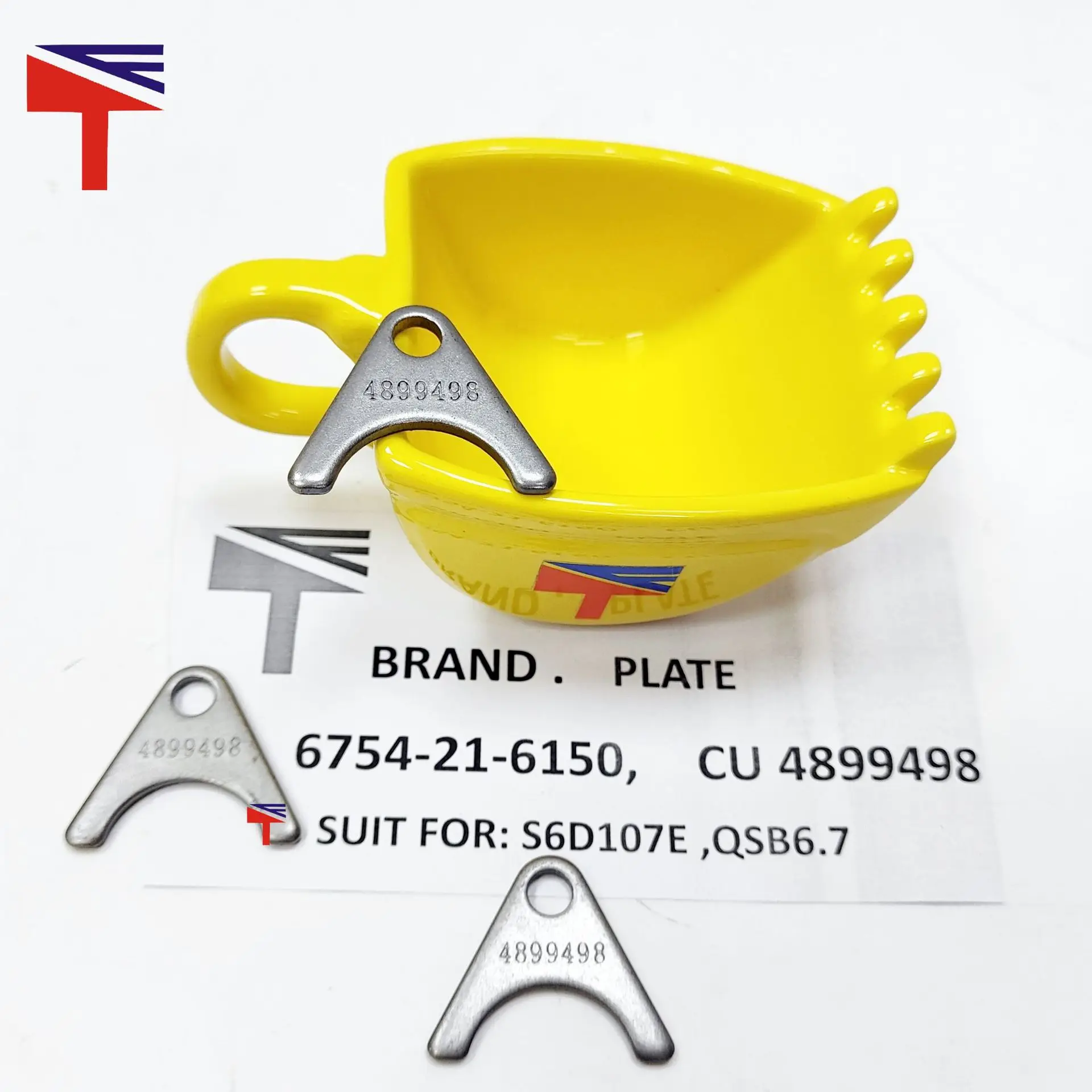 

100PCS breathing joint bracket 6754-21-6150 for construction machinery S6D107E QSB6.7 engine parts
