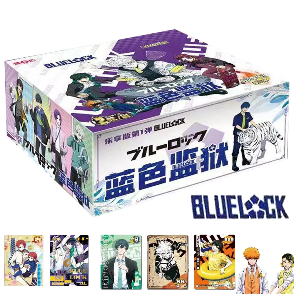 

Genuine BLUE LOCK Card For Children Japanese Youth Hot Blooded Anime Isagi Yoichi Rare Limited Game Collection Card Kids Gifts