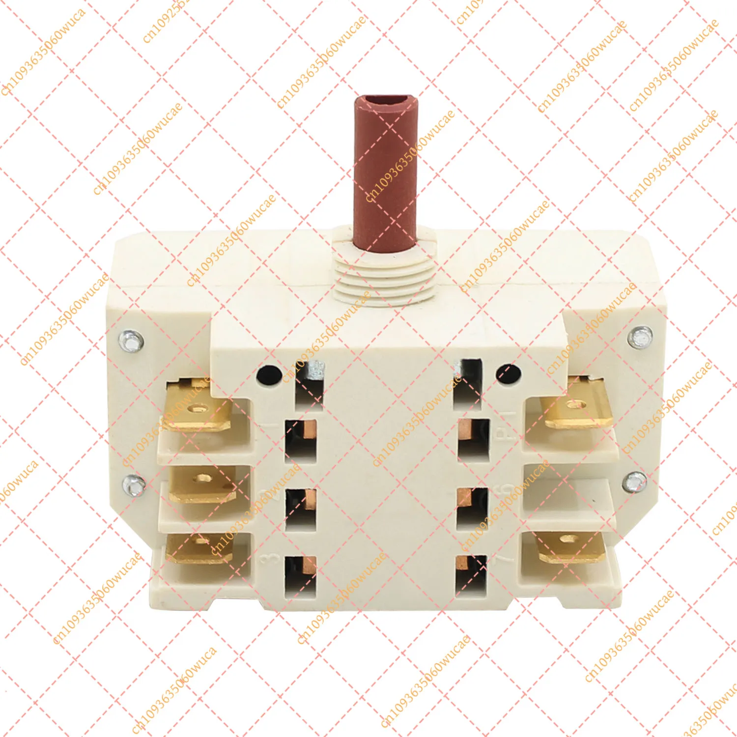 1pcs FD107 Rotary Position Switch 250V 16A Toggle Function Selector Knob for Electric Stove Oven Steamer Replacement Part