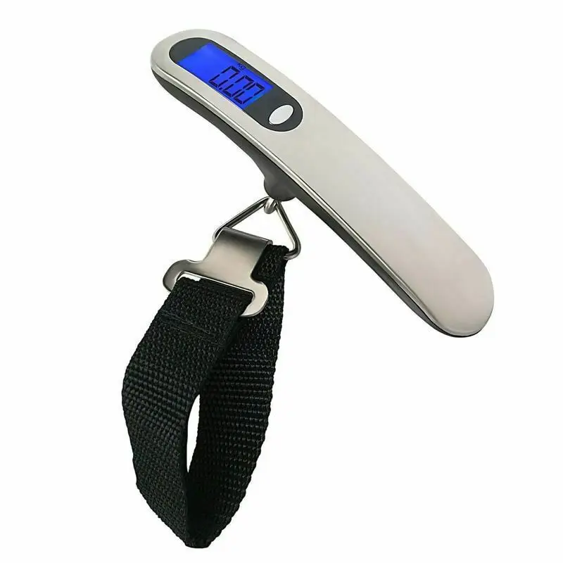 

50kg/110lb Weighing Bag Hand tool Electronic Digital Portable Scale for Baggage Weight Balance Travel Luggage Scales