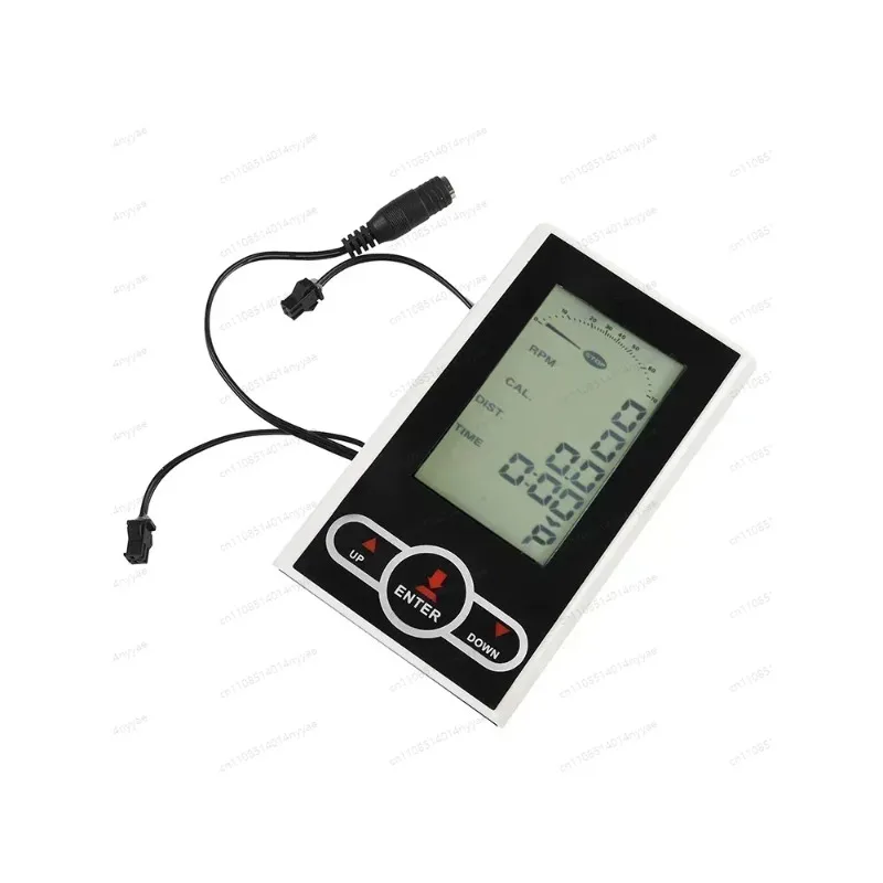 1Pcs 5.4x3.1inch Exercise Bike Monitor Speedometer Stationary Bike Elliptical Trainer Display Bicycle Components