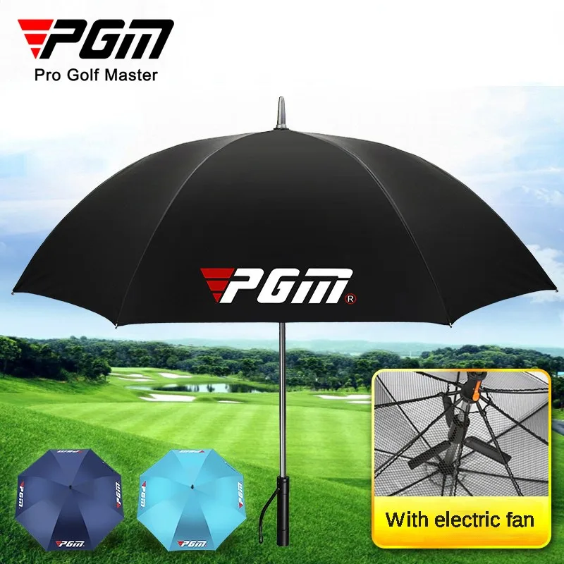 

PGM Automatic Golf Umbrella Golf with Built-in Fan and Sun Protection Umbrella for Golfers High-quality YS005