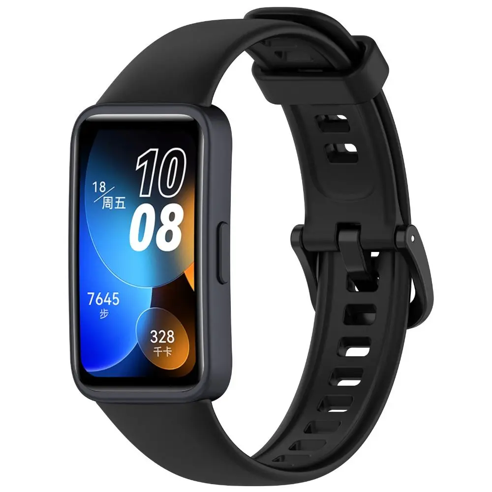 Remplacement de bracelet en silicone souple, bracelet pour Huawei Band 8, accessoires de bracelet