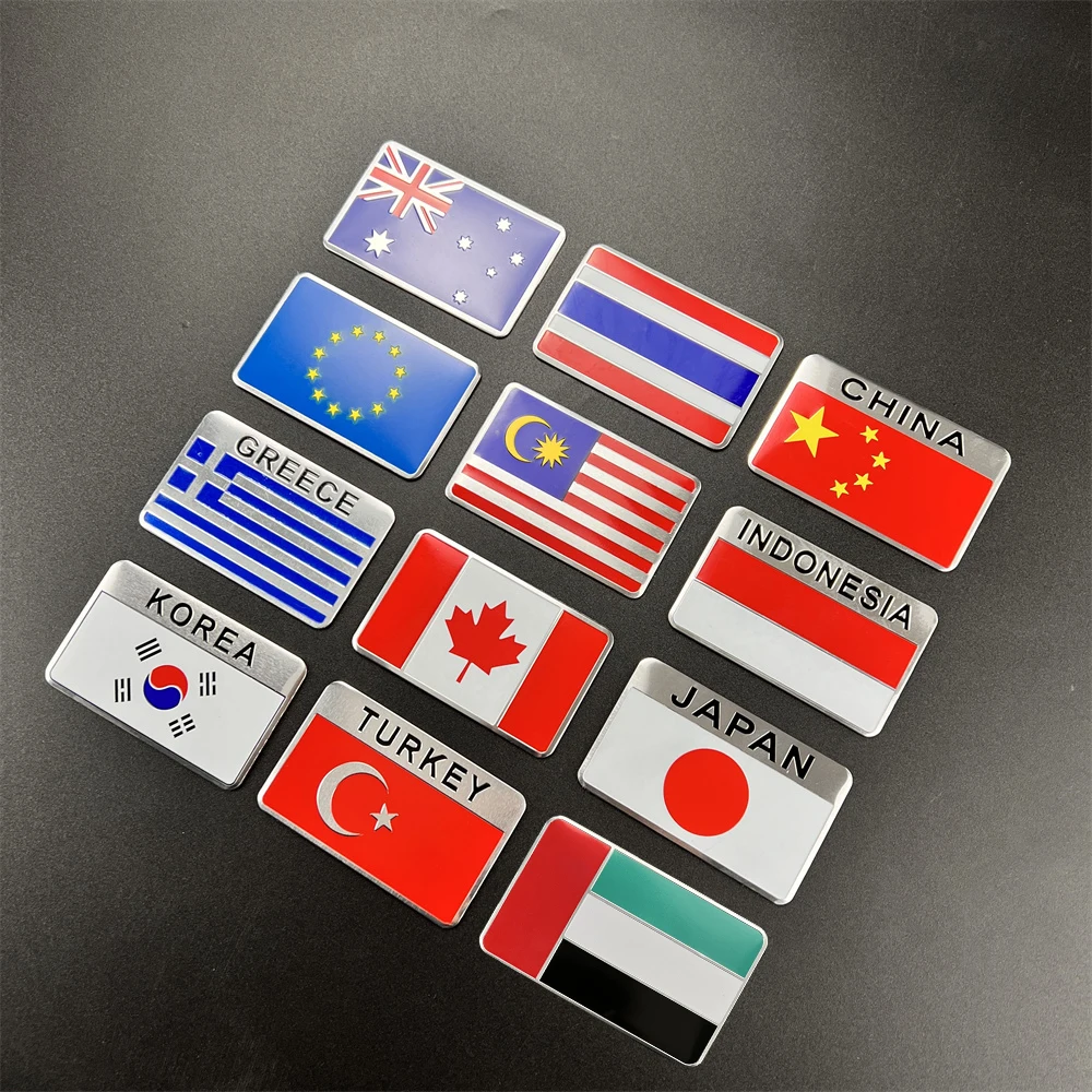 National Flag Car Sticker For BMW 1 2 3 4 5 6 7-series X1 X3 X4 X5 X6 X7 X8 G20 G30 G05 G01 G03 F01 F07 F09 F10 F25 F30 F35 F30