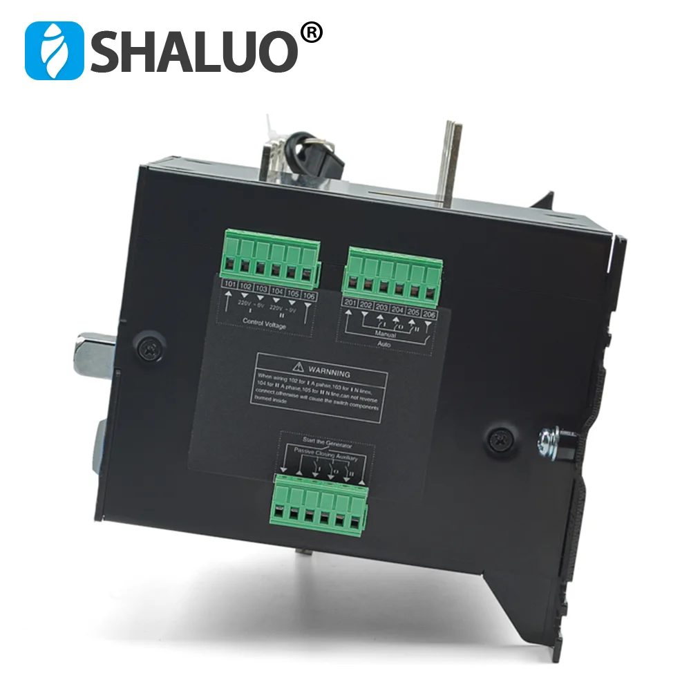 Imagem -04 - Interruptor de Transferência Automática para Gerador Diesel Módulo de Controle Peças do Disjuntor Ats Dual Power Novo 220v ac 100a 160a 250a 4p