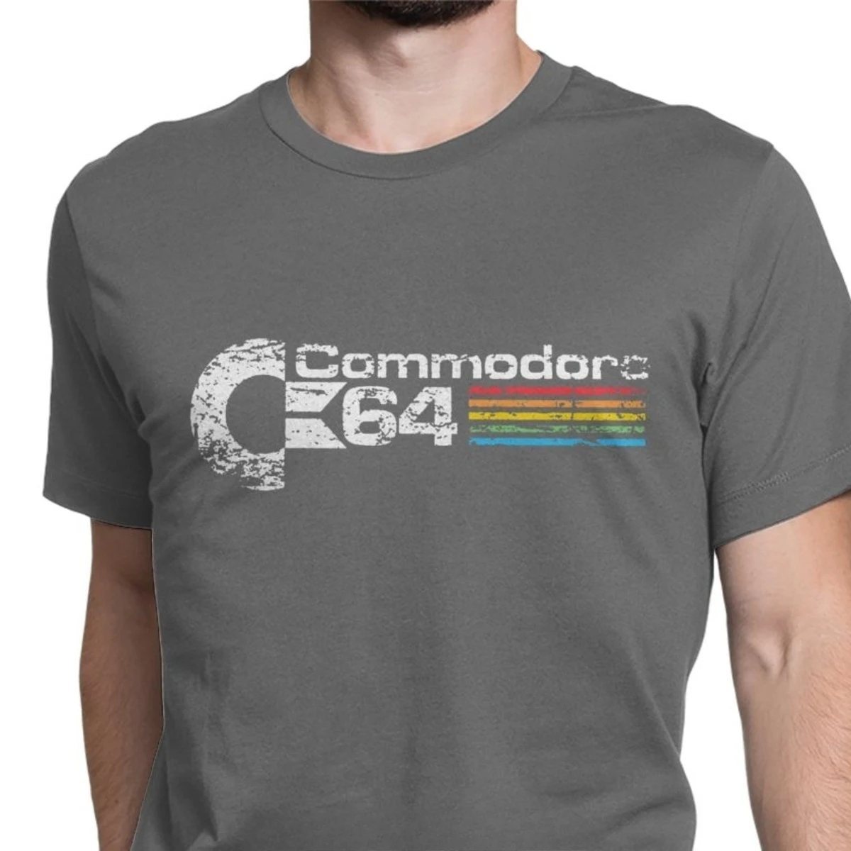 ريترو كومودور 64 بلايز تي شيرت جديد القطن الخالص تيز قمصان C64 أميغا الكمبيوتر المهوس الطالب الذي يذاكر كثيرا ثلاثية الأبعاد بلايز س الرقبة بلايز و تيز