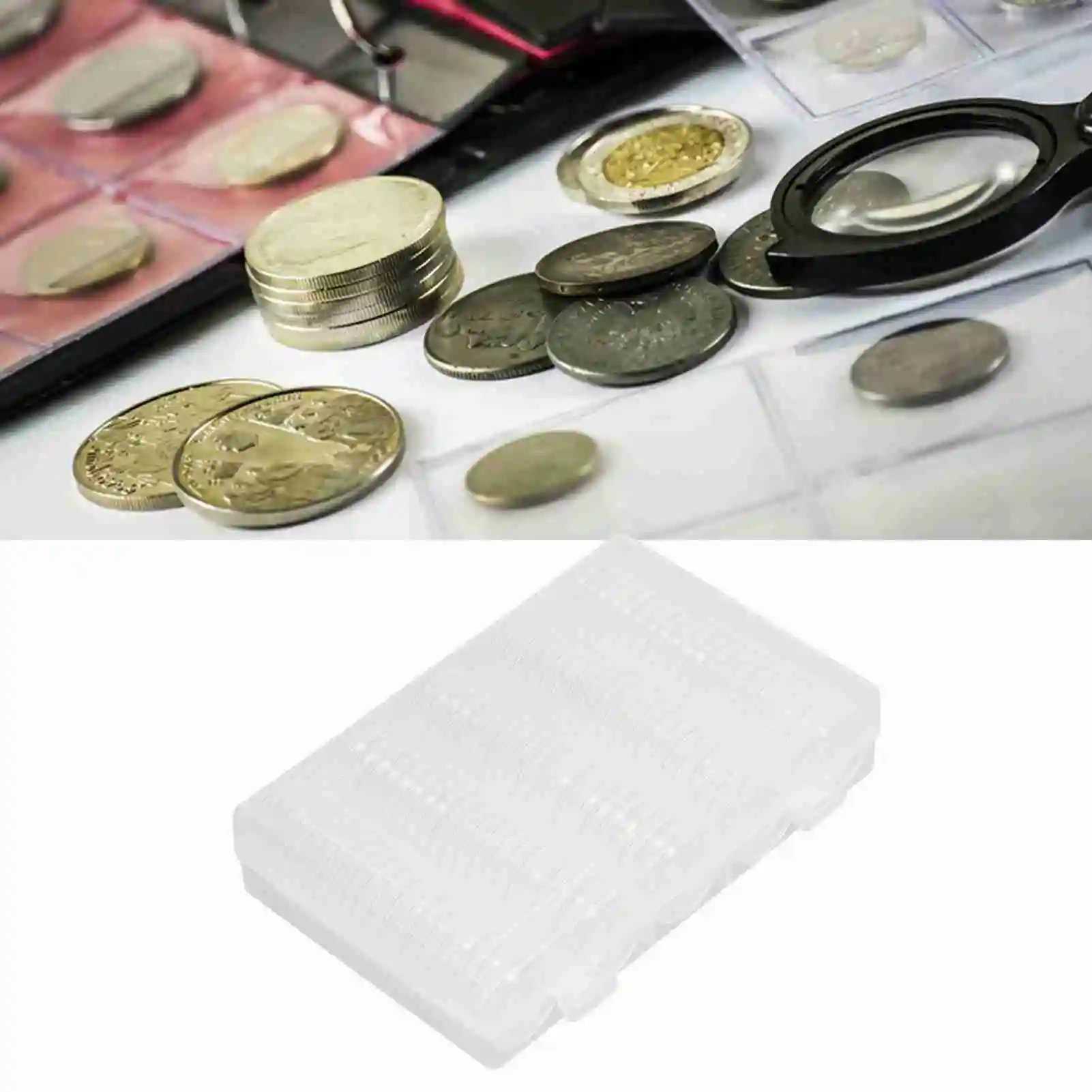 17 To 30mm  Capsules 5 Sizes  Clear  Holder Case with Foam    Holder Case