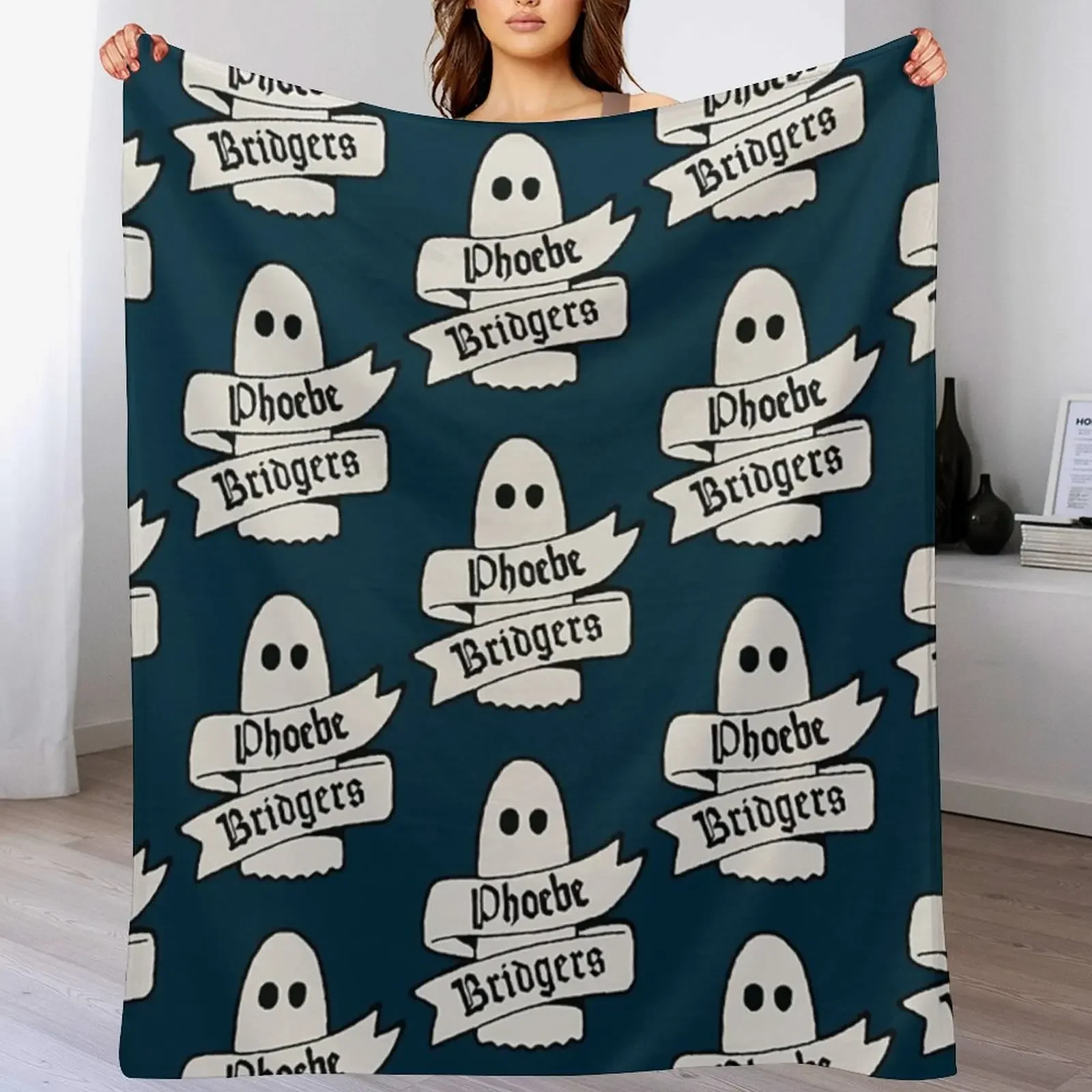 Phoebe Bridgers Sticker Throw Blanket Sofa Quilt Warm Blankets