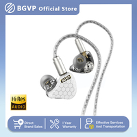 BGVP Scale Pro 1DD+1BA Hybrid In Ear Monitor Earphone 3.5mm Wired Bass Headset With Mic 6D Sound Effects Gaming Sport Earbuds