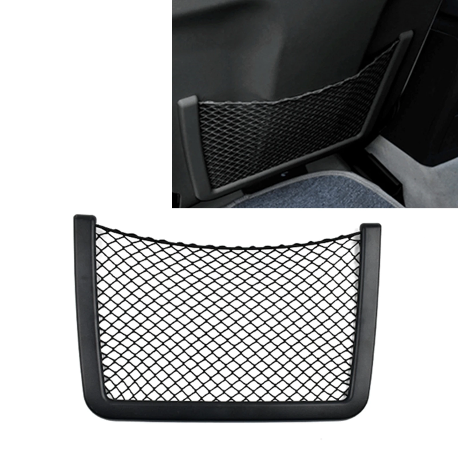 For Mercedes Benz A-Class W169 B-Class W245 2008-2012 Seat Back Backrest Pocket Panel Cover Trim Net Bag