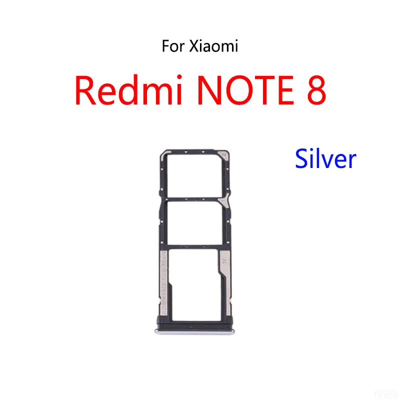 Supporto per vassoio per Slot per schede SIM presa per lettore di schede Sim per Xiaomi Redmi NOTE 8