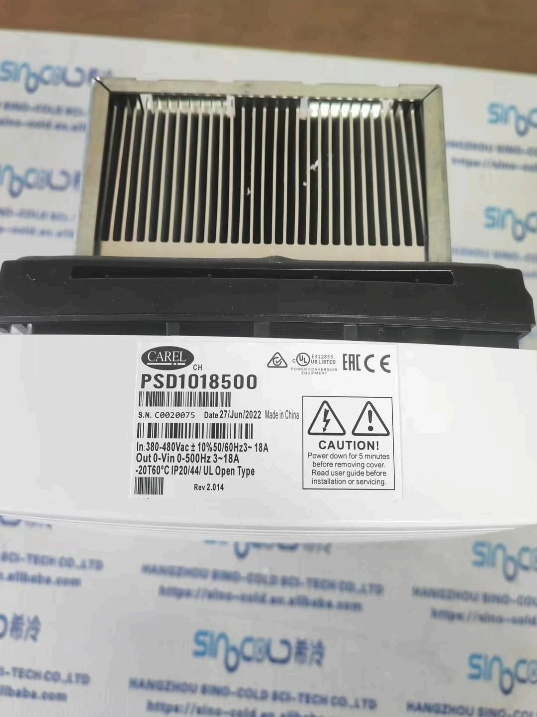 

【2026】Carel PSD1018500 Inverter POWER+ Speed Drive 3 to 18A 380-480V 50 60 hz VAC 3PH IP20/IP44