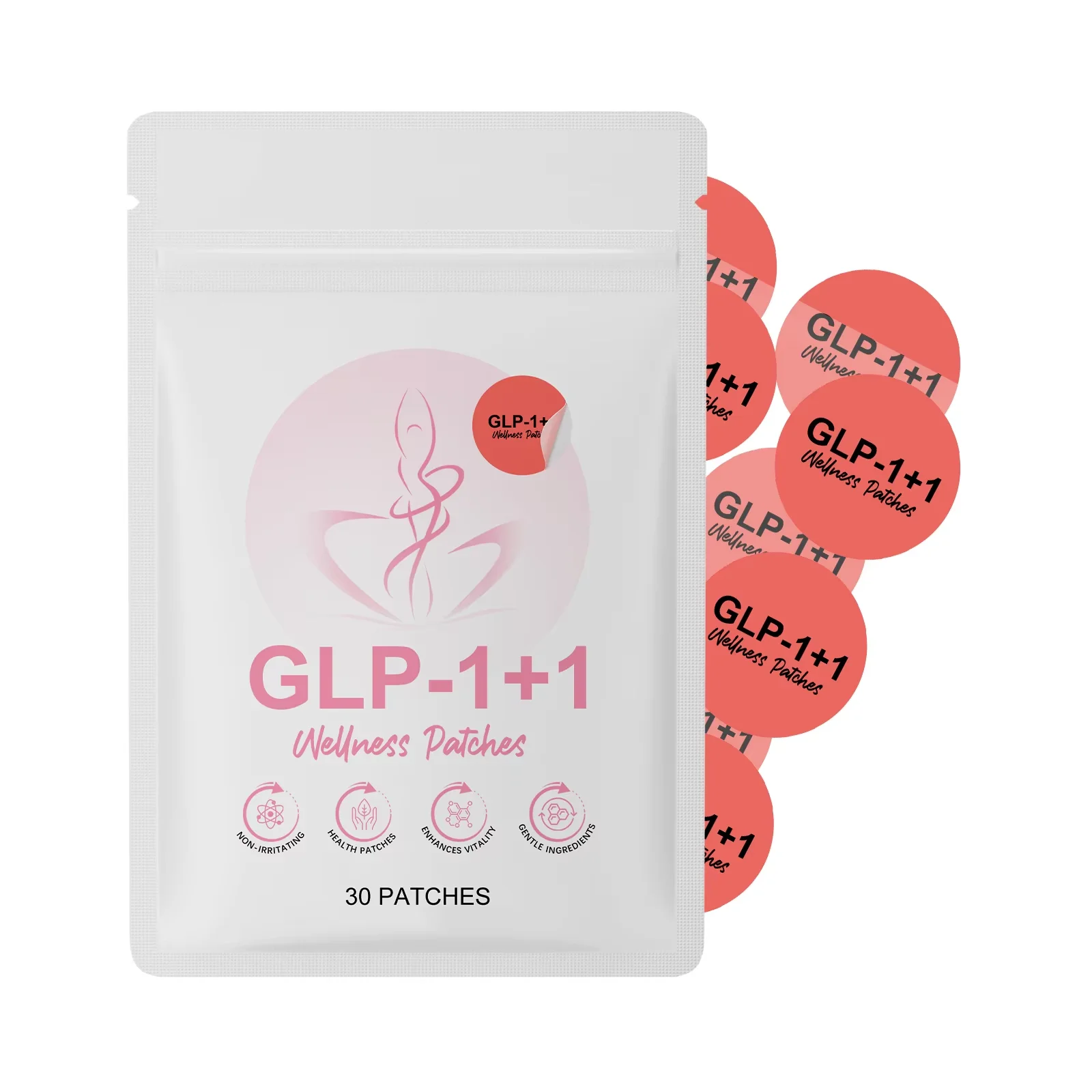 30/60/90pcs Weight Loss Patch Slimming Fat Burner Enhanced Energy Metabolism Support Improve Stomach Body Wellness Care Patch