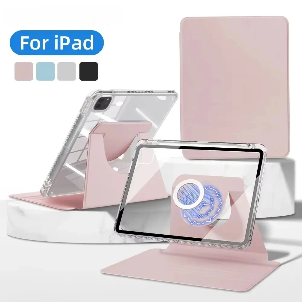

For ipad 2024 Case for Air 11in 13in M2 Pro 11in 13in M4 for 10th Gen 10.2 7/8/9th 9.7in Mini 6 Pro 11 12.9 Detachable Case
