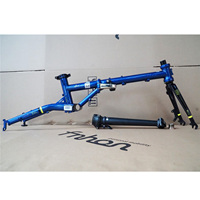 Fnhon Gust CR-MO Steel Folding Bike Frame Fork 16\