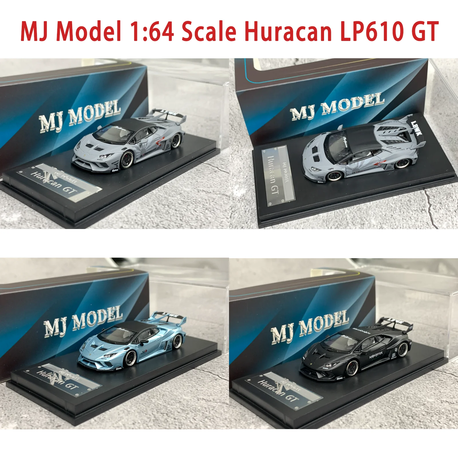 

MJ литой под давлением масштаб 1:64 Huracan LP610 GT сплав моделирование модель автомобиля коллекционные сувениры для мальчиков праздничные подарки игрушки статический дисплей