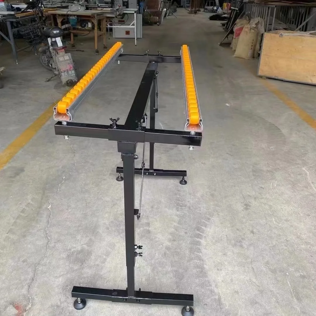 2023 Folding Fluent Strip Support Frame, Large Plate Carrying Conveying Device Saw Table Drag Table Auxiliary Pulley Support