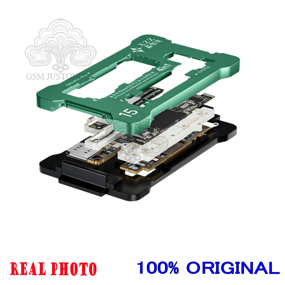 Xinzhizao Lower Middle Frame Test for iPhone, Motherboard Function Testing Fixture, Logic Board Upper, 15Plus, 15 Pro, 15 ProMaX