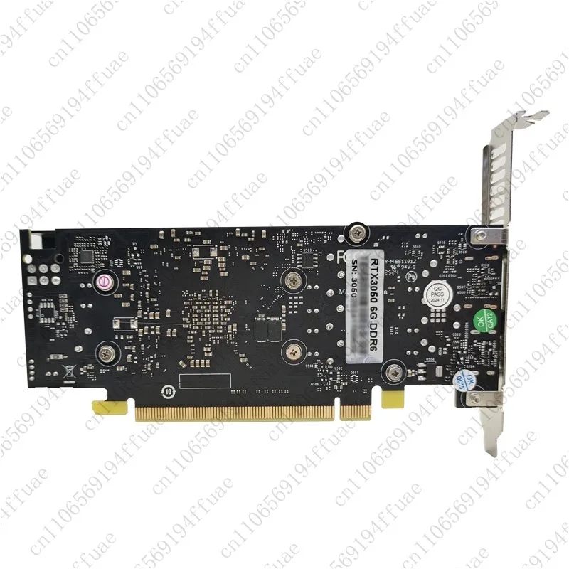 بطاقة رسومات RTX 3050 6G كمبيوتر مكتبي لعبة رياضية إلكترونية بطاقة سكين نصف ارتفاع
